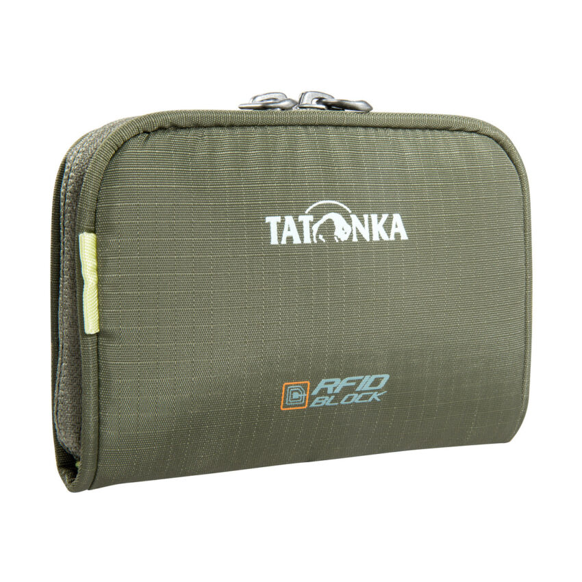Portefeuille Tatonka Big Plain Wallet avec RFID – Olive - Vue principale