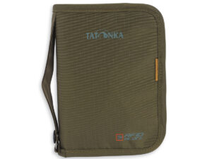 TRAVEL ZIP M RFIDB - Porte monnaie zippé Tatonka avec protection RFID - Olive