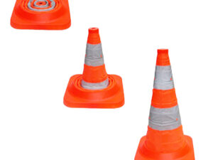 Cone pliable classe 2 - lumineux - 50cm