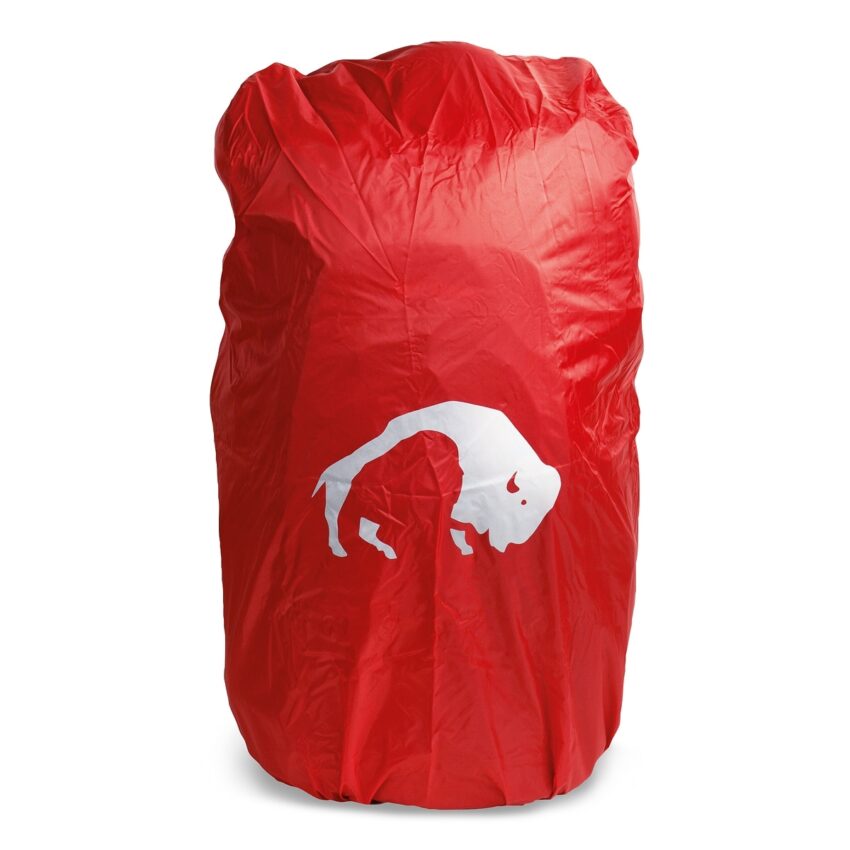 RAINFLAP M – Housse de pluie Tatonka pour sac à dos – 40-55L – Rouge - Vue principale