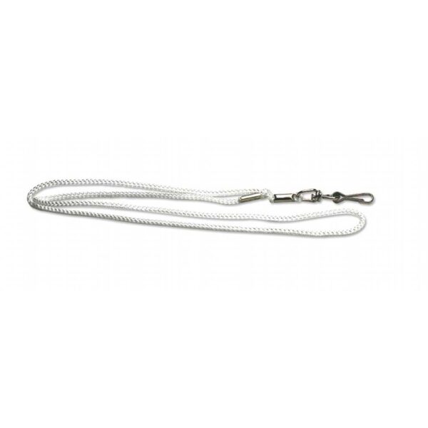 Cordon pour sifflet nylon - Blanc