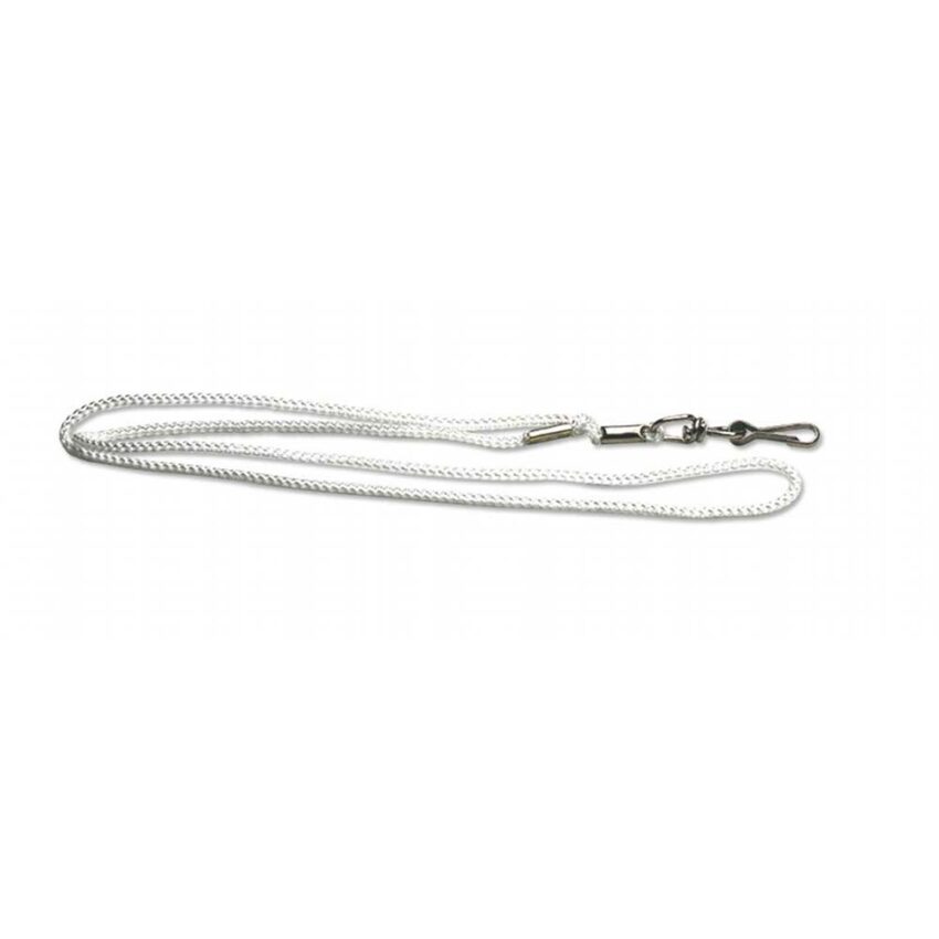 Cordon pour sifflet nylon – Blanc - Vue principale