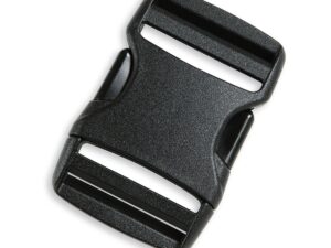 SR-BUCKLE - Boucle de sac à dos Tatonka pour ceintures ventrales - 38 mm - Noir