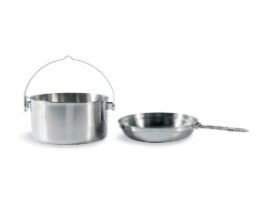 KETTLE - Casserole avec poêle intégré Tatonka - 2.5L - Acier inox