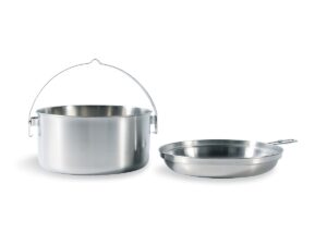 KETTLE - Casserole avec poêle intégré Tatonka - 4L - Acier inox