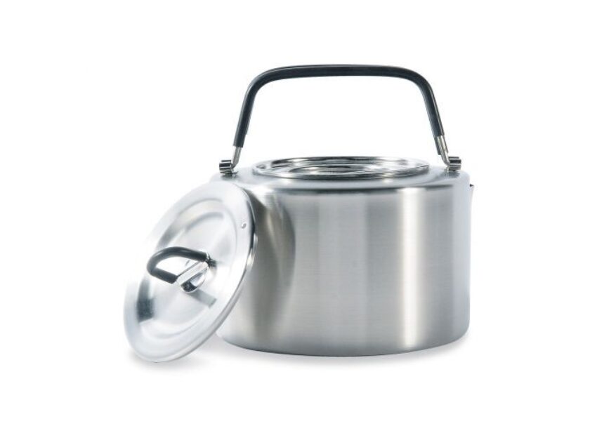 SCOUT SET – Poêle Tatonka avec poignée pliante – 1L – Acier inox - Vue principale