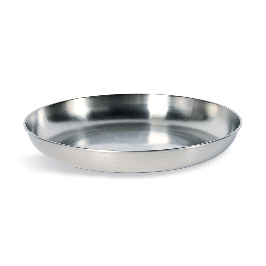 LARGE PLATE – Assiette Tatonka – 23 cm de diamètre – Acier inox - Vue principale