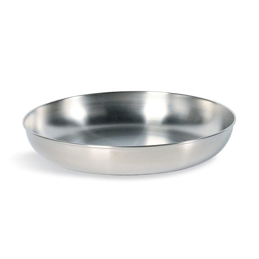 SMALL PLATE – Assiette Tatonka – 19 cm de diamètre – Acier inox - Vue principale