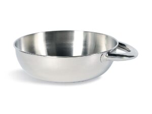 BOWL GRIP - Bol gradué avec poignée Tatonka - 15.5 cm de diamètre - Acier inox