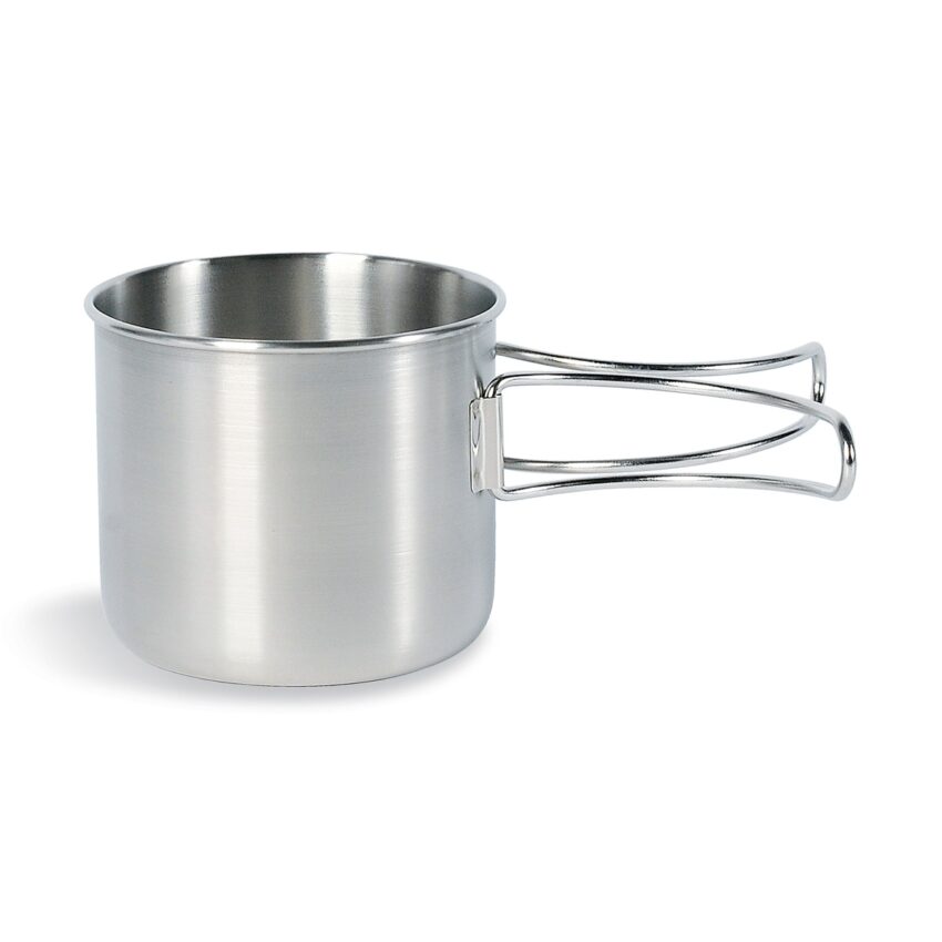 HANDLE MUG – Tasse graduée avec poignée pliante Tatonka – 500ml – Acier inox - Vue principale