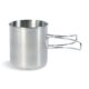 HANDLE MUG – Tasse graduée avec poignée pliante Tatonka – 600ml – Acier inox - Vue principale