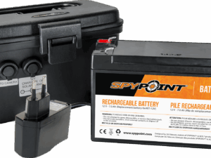 Batterie 12v Spypoint - Chargeur et boitier