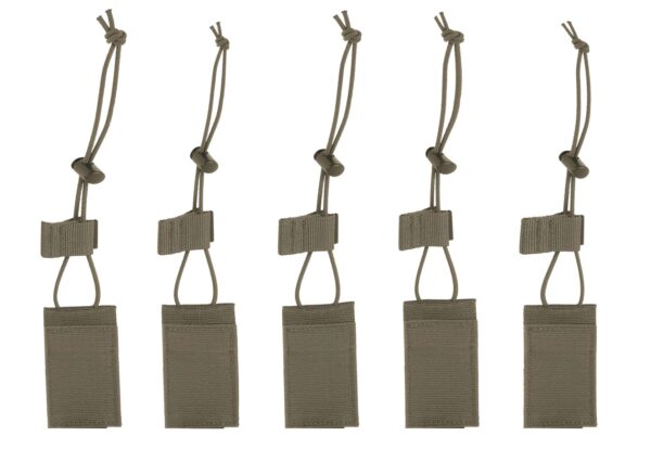 TT BEL SET - Set de 5 fermetures élastiques pour porte chargeurs