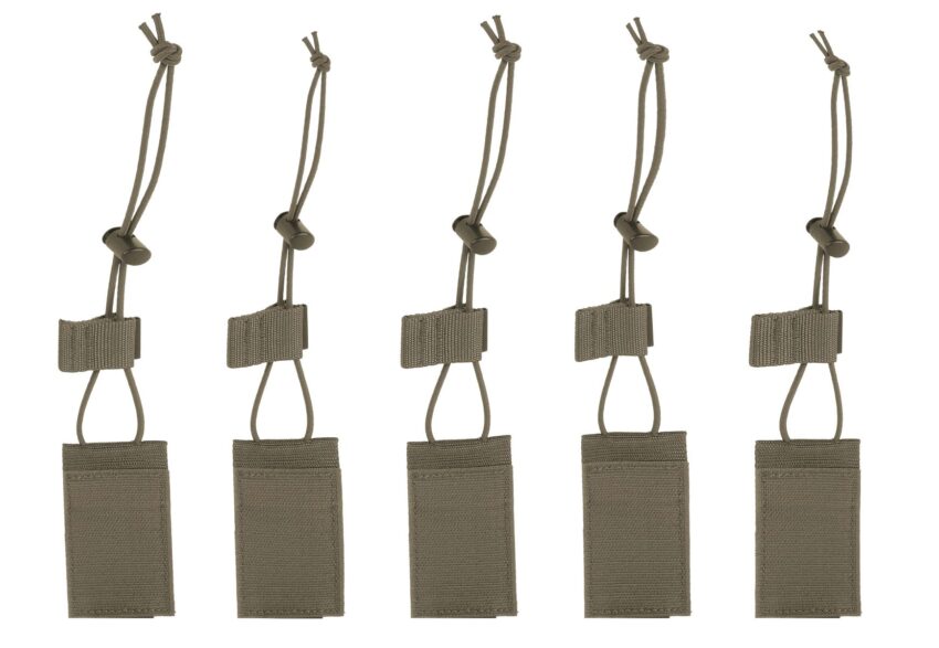 TT BEL SET – Set de 5 fermetures élastiques pour porte chargeurs - Vue principale