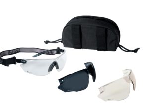 Lunette Bollé combat Noir - Ecran Incolore / fumé / esp