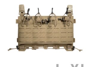 TT CARRIER MAG PANEL LC M4 - Panneau frontale MOLLE- Lasercut avec 4 porte-chargeurs