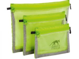 TT MESH POCKET SET - Set de 3 pochettes - Jaune Hiviz