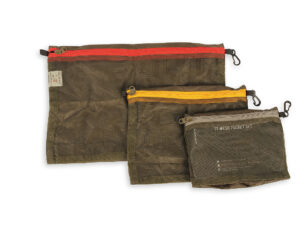 TT MESH POCKET SET - Set de 3 pochettes - Olive