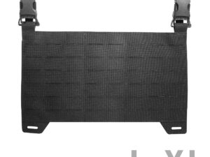 TT CARRIER PANEL LC - Panneau frontale MOLLE- Lasercut pour portes-plaques - Noir