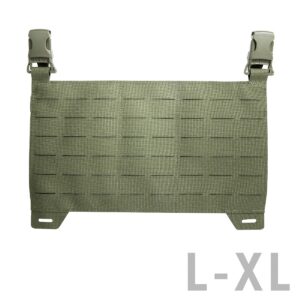 TT CARRIER PANEL LC - Panneau frontale MOLLE- Lasercut pour portes-plaques - Olive