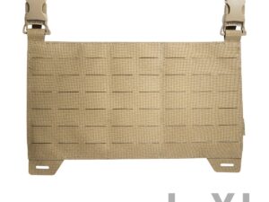 TT CARRIER PANEL LC - Panneau frontale MOLLE- Lasercut pour portes-plaques - Sable