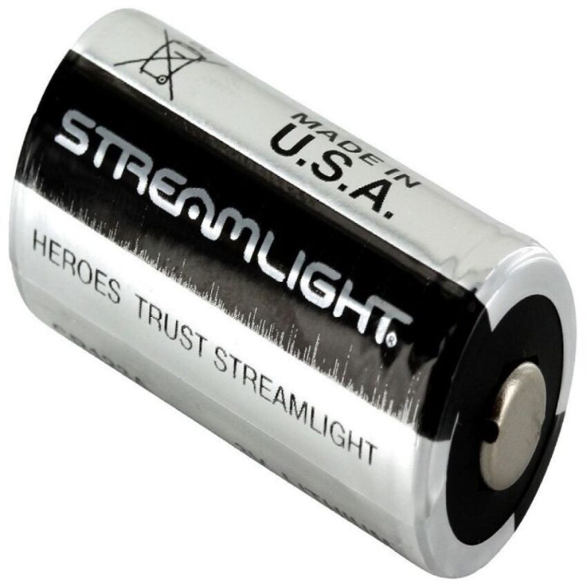 Piles lithium CR123 Streamlight – unité - Vue principale