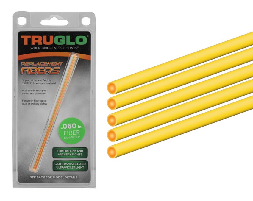 Set de 5 fibres optique fluo bicolore – Truglo - Vue principale