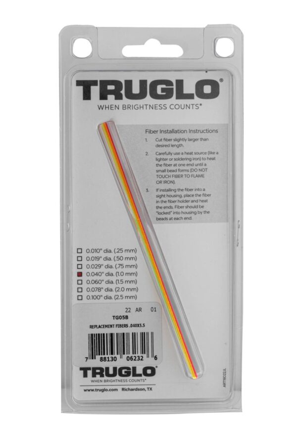 Set de 5 fibres optique fluo monocolore assorties – Image 4