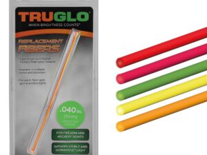 Set de 5 fibres optique fluo monocolore assorties