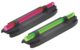 Guidon magnétique 1 fibre bande 8,3 à 11,1 mm rouge ou vert - Vue principale