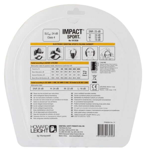 Casque amplifié Bilsom Impact TM Sport – Image 8