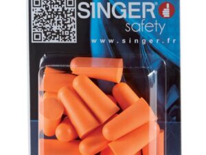 20 bouchons d'oreilles sous blister Singer Safety