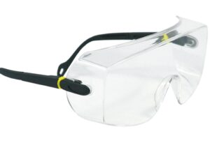 Sur-lunettes à branches réglables et verres anti-rayures Singer Safety