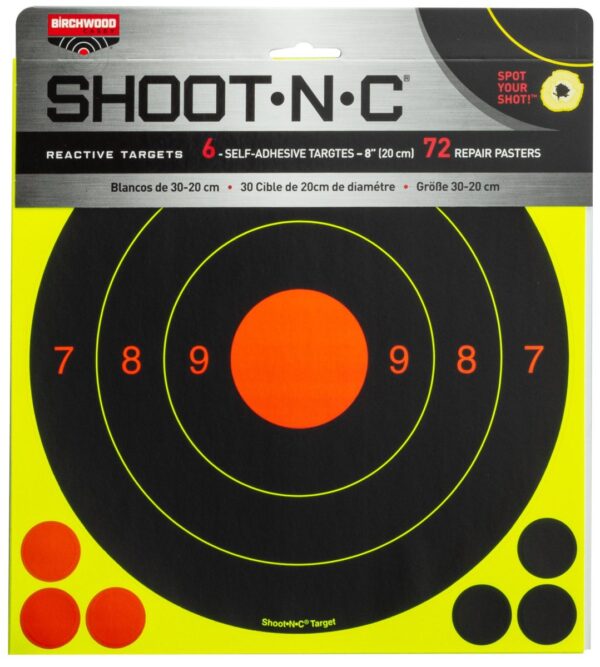 Cibles Shoot-N-C 20 cm - Birchwood Casey – Image 2