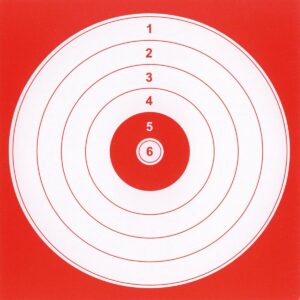 BO MANUFACTURE - 100 cibles cartons 14 x 14 cm - ciblerie & gongs