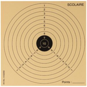 sans marque EA - 1000 carton-cibles 15 x 15 cm - ciblerie & gongs