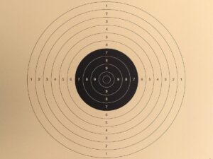 250 cibles T. A. R. 820 34 x 34 cm
