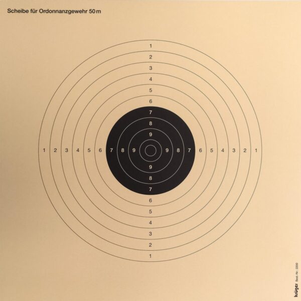 250 cibles T. A. R. 820 34 x 34 cm