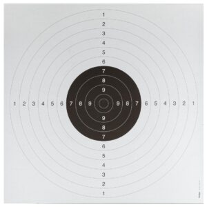 sans marque EA - 100 cartons-cibles 53 x 53 cm C50 blancs - ciblerie & gongs