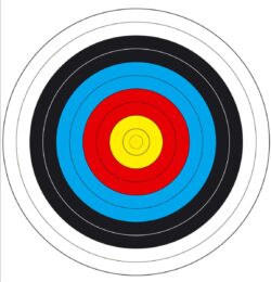 Cible arbalète x10