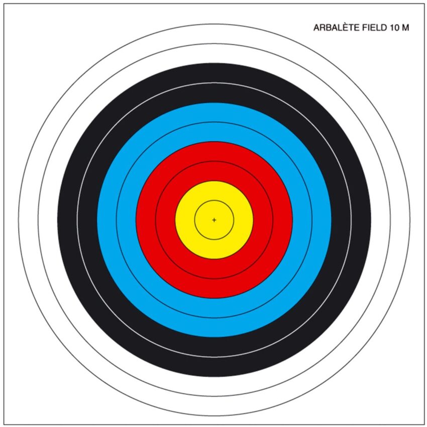 Cible arbalète - Vue principale