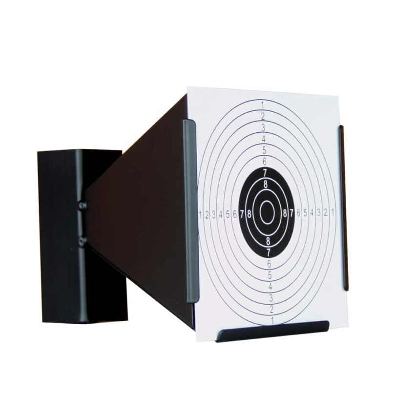 Porte cible conique métallique 17×17 cm - Vue principale