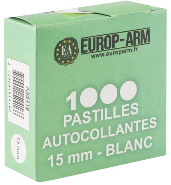 Pastilles autocollantes diam. 15 ou 19 mm – Image 2