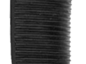 Plaque de couche en ébonite noire striée - Country