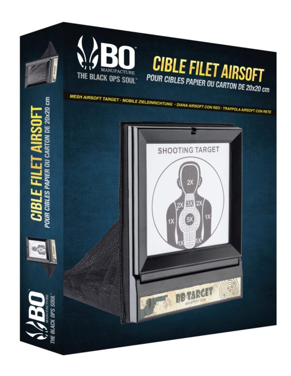 Porte Cible airsoft avec filet – Image 2