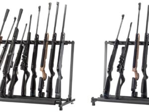 Râtelier vertical en métal pour armes