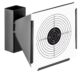 Porte cible conique 14 x 14 cm BO Manufacture en acier - Vue principale