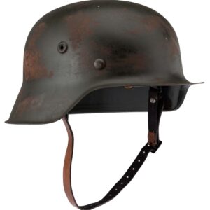 sans marque EA - Reproduction casque Allemand M35 vieilli - airsoft - equipement tactiques