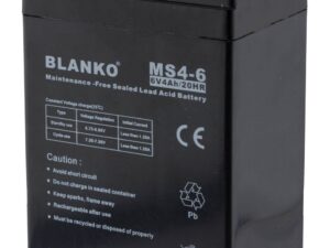 Batterie rechargeable MS4-6 6 volts