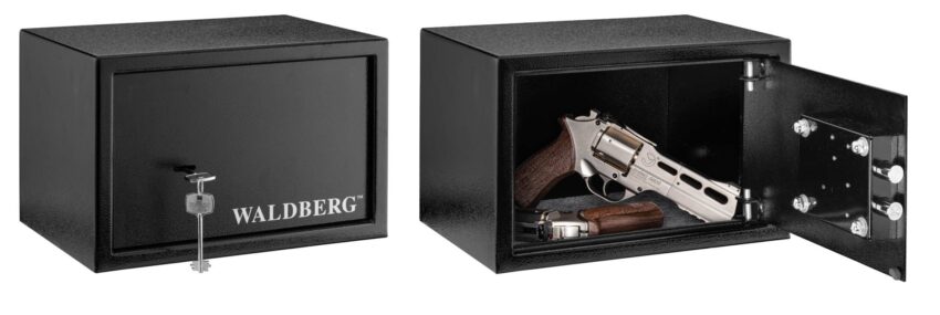 Coffre premium pour armes de poing à clef – Waldberg - Vue principale